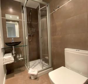 Kúpeľňa v ubytovaní Hostal Somnis