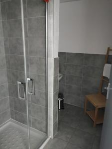 Koupelna v ubytování Le Relais Délys