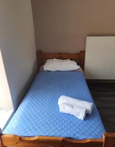 Posteľ alebo postele v izbe v ubytovaní Seaside Beach Apartment