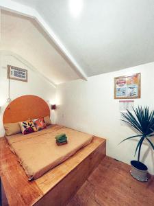 Posteľ alebo postele v izbe v ubytovaní Balay Hayahay Clohaki Hostel
