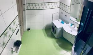 Kúpeľňa v ubytovaní Chata Barborka, apartmán 8