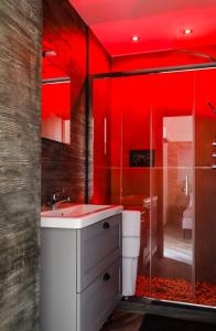 Kúpeľňa v ubytovaní Terra Mia Savoia B&B