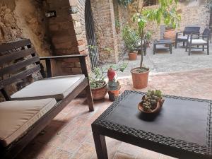Posezení v ubytování Antico Borgo di Torri