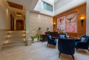 Posezení v ubytování Hotel Saket 27