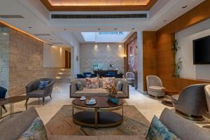 Posezení v ubytování Hotel Saket 27