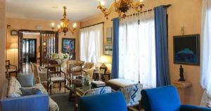 TV a/nebo společenská místnost v ubytování Hotel Bahia