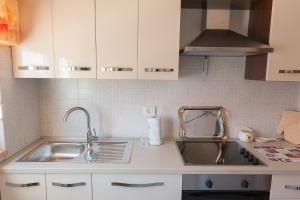 Kuchyň nebo kuchyňský kout v ubytování Apartment Marija