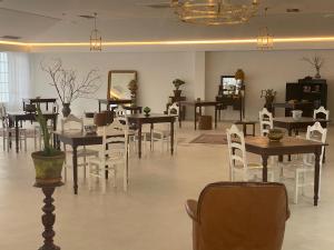 Restaurace v ubytování Solar Do Conde Garden Hotel