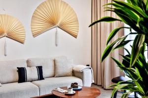 Luff Suites的休息区