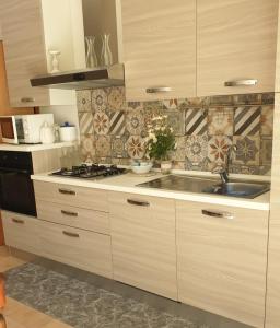 Η κουζίνα ή μικρή κουζίνα στο Casa dolce Casa