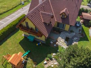 Vonkajšia záhrada v ubytovaní Penzion Rysy