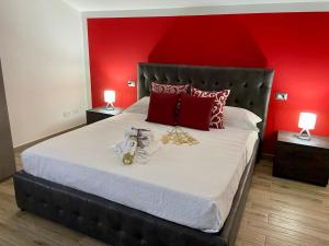 Postel nebo postele na pokoji v ubytování Cadoni Guest House