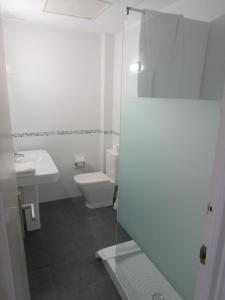 Koupelna v ubytování Hotel Apartaments Gesòria Porta Ferrada