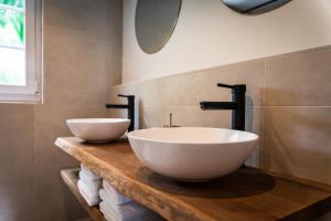 Koupelna v ubytování Bed en Wellness Groenrust Ermelo + 11 fotografií