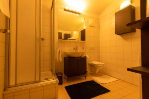 Kúpeľňa v ubytovaní Appartements in Graz beim LKH + 36 fotografií