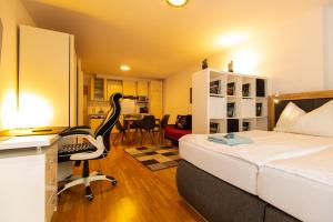 Posilňovňa alebo fitness centrum v ubytovaní Appartements in Graz beim LKH