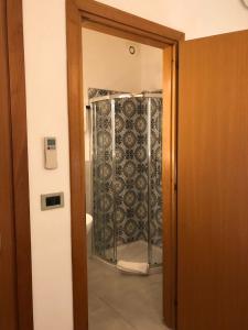 Koupelna v ubytování Hotel Francesco