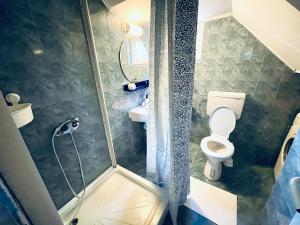 Koupelna v ubytování Vila Minerva