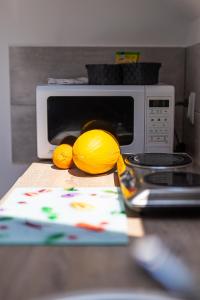 Kuchyňa alebo kuchynka v ubytovaní Apartament Piastowska