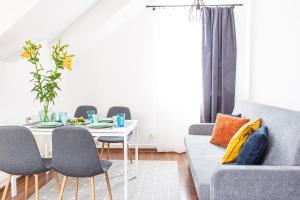 Posedenie v ubytovaní Apartament Piastowska