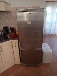 Kuchyň nebo kuchyňský kout v ubytování Apartma Barižoni