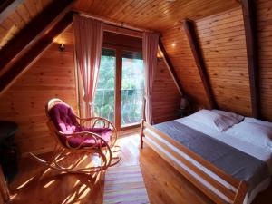 Postel nebo postele na pokoji v ubytování Mountain Star