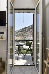 Μπαλκόνι ή βεράντα στο Centrale Apartment Symi