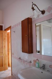 Koupelna v ubytování Cinisi 89 B&B