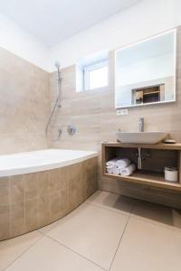 Koupelna v ubytování Hotel Jitřenka