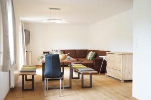 Posezení v ubytování Ferienwohnung Litzlhof
