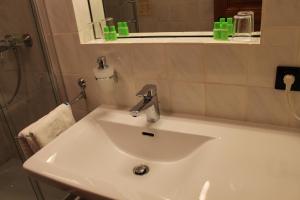 Koupelna v ubytování Hotel Höfler B&B