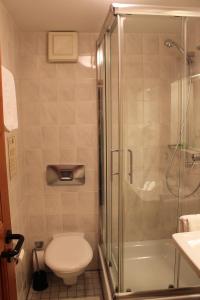 Koupelna v ubytování Hotel Höfler B&B