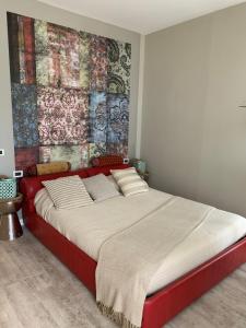 シルミオーネにあるInaquaのベッドルーム1室(赤枠の大型ベッド1台付)