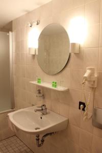 Koupelna v ubytování Hotel Höfler B&B