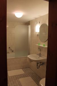 Koupelna v ubytování Hotel Höfler B&B