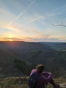 Paesaggio naturale nelle vicinanze del bed & breakfast