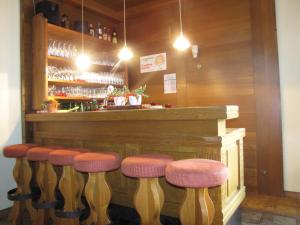 Lounge nebo bar v ubytování Hotel Garni Lawens
