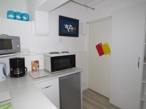 Virtuvė arba virtuvėlė apgyvendinimo įstaigoje Studio Bay View
