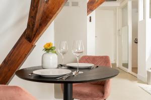 Posezení v ubytování Bossche Suites No2 - Verwersstraat