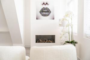 Posezení v ubytování Bossche Suites No2 - Verwersstraat
