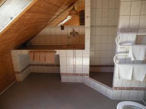 Kúpeľňa v ubytovaní Hotel Lesní dům