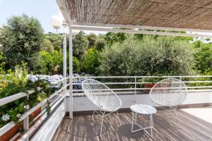 Balkón nebo terasa v ubytování Villa Oriana Relais