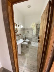 Koupelna v ubytování La Casa di Michele