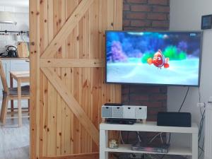 Telewizja i/lub zestaw kina domowego w obiekcie Apartament w Karkonoszach