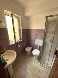 Koupelna v ubytování La Casa di Michele