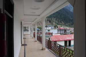 Balcony o terrace sa Hotel Eden Naran