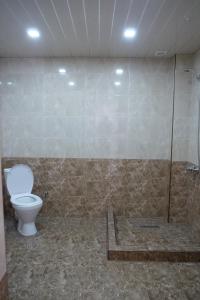 Koupelna v ubytování Guest House Kumayri