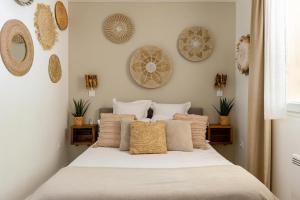 Postel nebo postele na pokoji v ubytování Casa Tulum