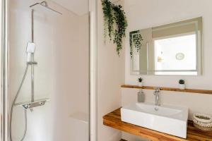 Koupelna v ubytování Casa Tulum