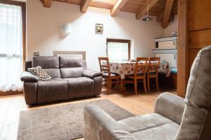 Posedenie v ubytovaní Mansarda 4 posti letto in Villa a Borca di Cadore